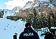 Personale della polizia sulle piste