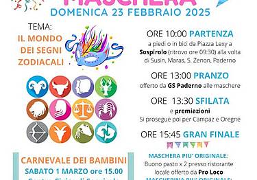 Volantino Carnevale Sospirolo  2025