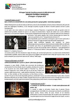 MaggioTeatraleZumellese
