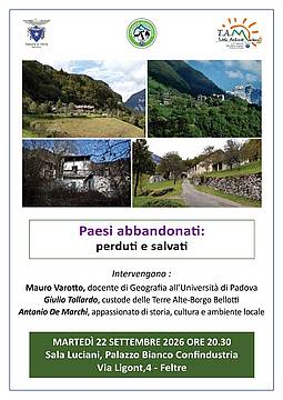 Paesi abbandonati, perduti e salvati Paesi abbandonati, perduti e salvati
