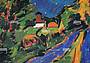 Karl Schmidt-Rottluff - Dangast paesaggio (1910)
