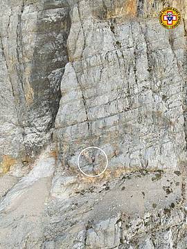 sulla Punta Nera del Cristallo