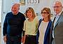 Da sinistra Giuseppe Dal Ben, Paola Midrio, Silvia Tesser e Giancarlo Bizzarri