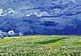 Vincent van Gogh, Campo di grano sotto un cielo nuvoloso, 1890, Amsterdam, Van Gogh Museum (Vincent van Gogh Foundation)