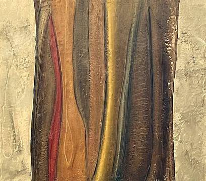 tu ed io - du und ich - you and i - oil on bas-relief on board - cm. 53x60 - 2023 tu ed io - du und ich - you and i - oil on bas-relief on board - cm. 53x60 - 2023
