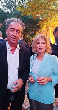 Paolo Sorrentino e Efthalia Rentetzi (Segno)