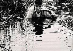 Gianfranco Gorgoni, Beuys, Joseph - Mooraktion Bog Action, Eindhoven, Netherlands 1971