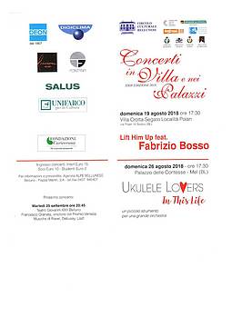 Concerti in Villa e nei Palazzi