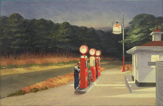 Edward Hopper, Gas, 1940 / New York, MOMA - The Museum of Modern Art Edward Hopper, Gas, 1940 / New York, MOMA - The Museum of Modern Art