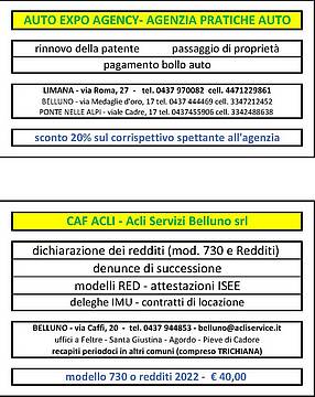 DITTE CONVENZIONATE DITTE CONVENZIONATE