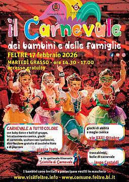 IL CARNEVALE DEI BAMBINI E DELLE FAMIGLIE