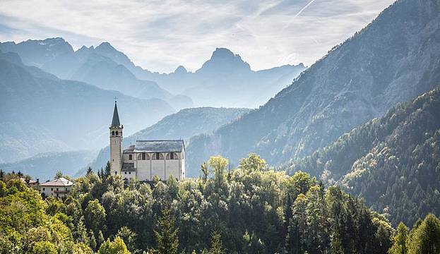 La chiesa di Valle di Cadore