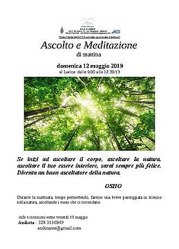Mattina di Ascolto e Meditazione