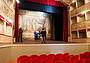 Il palco del teatro della Sena di Feltre