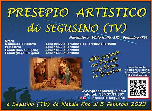 Presepio Artistico di Segusino (TV) - Natale 2023