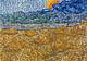 Vincent van Gogh, Paesaggio con covoni e luna nascente (particolare), 1889 © 2021 Collection Kröller-Müller Museum, Otterlo, the Netherlands; photo Rik Klein Gotink, Harderwijk