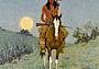 Frederic Remington, La sentinella, 1909 - Ogdensburg, Frederic Remington Art Museum Frederic Remington, La sentinella, 1909 - Ogdensburg, Frederic Remington Art Museum