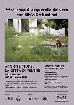 CARTANATURA con SILVIA DE BASTIANI ARCHITETTURE la città di Feltre 9-11 06 2022