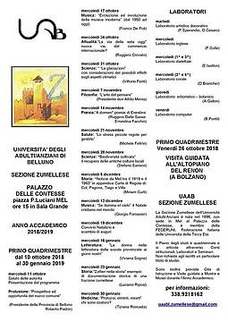 Programma Anno 2018-19 UAABL
