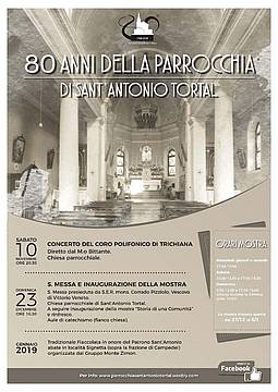 80 Anni Parrocchia Sant'Antonio Tortal 80 Anni Parrocchia Sant'Antonio Tortal