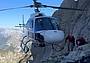 In parete due squadre di guide alpine di Cortina