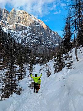 sotto Malga Franzedas, a Rocca Pietore
