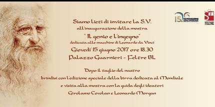 MOSTRA LEONARDO DA VINCI “IL GENIO E L’INGEGNO” MOSTRA LEONARDO DA VINCI “IL GENIO E L’INGEGNO”